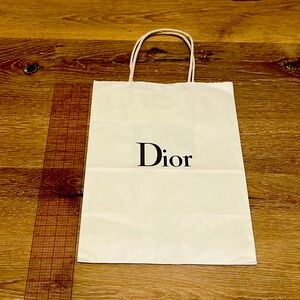 Dior shopping bag